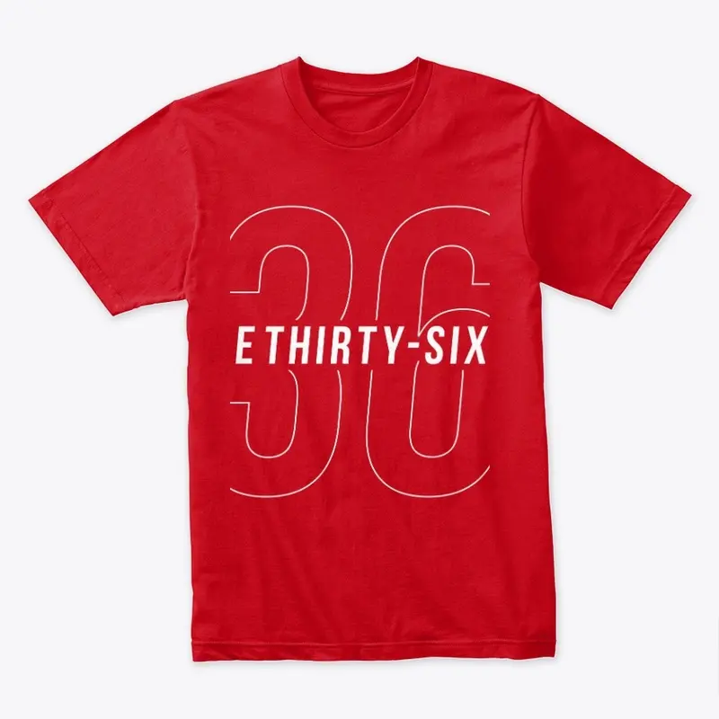 E Thirty Six Typography