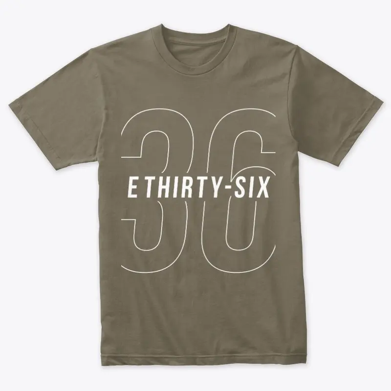 E Thirty Six Typography